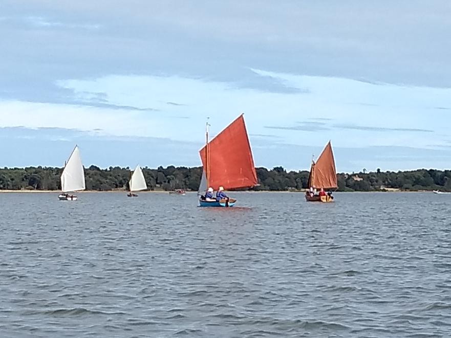 Sailing in company © Clare Thomas 2019 