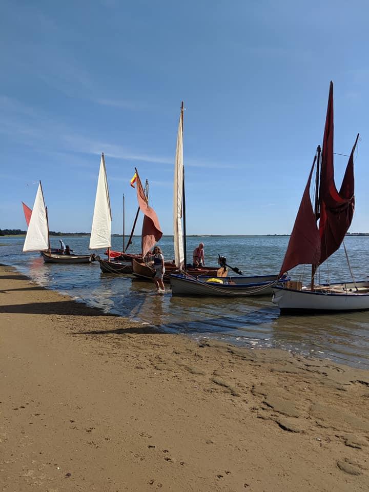 Beaching for a picnic near Little Japan, River Alde © Alistair Randall 2019 
