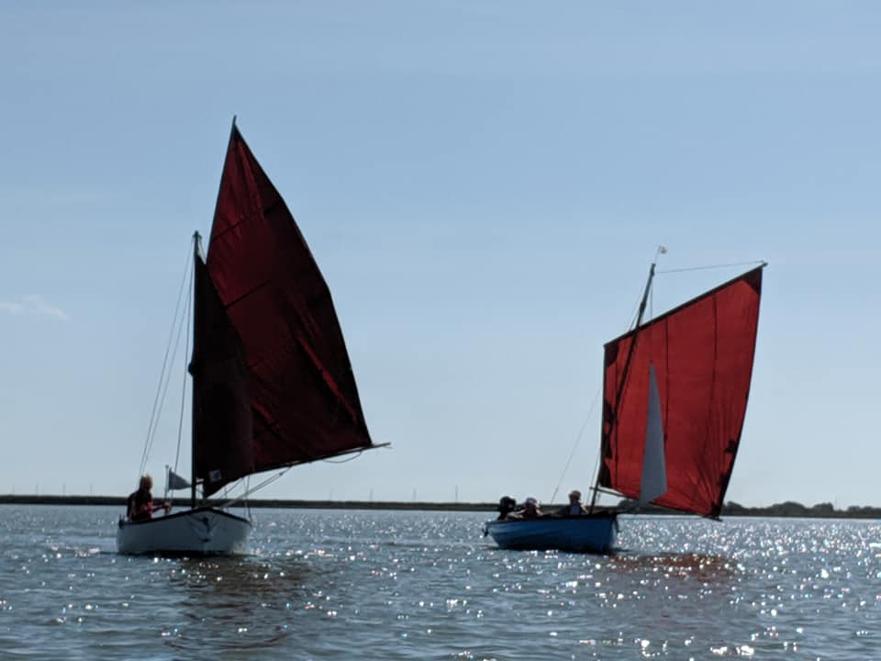 Sailing on the Alde © Alistair Randall 2019 