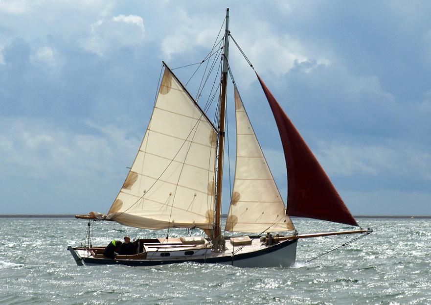 Gaff cutter, 'Hester'
SW Gaffers welcome the OGA fleet in Plymouth, July 2017 © Immanuel Craig 2017 