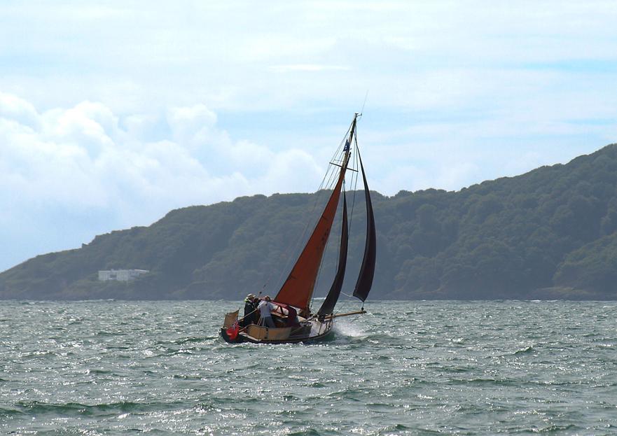 'Betty II', built 1921
25' Solent cutter 'Betty II' sails with the SW Gaffers in Plymouth, 2017 © Immanuel Craig 2017 