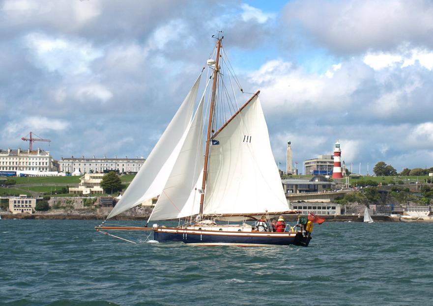 'Susan J' in Plymouth, 2017
SW Gaffers welcome the OGA fleet in Plymouth, July 2017 © Immanuel Craig 2017 