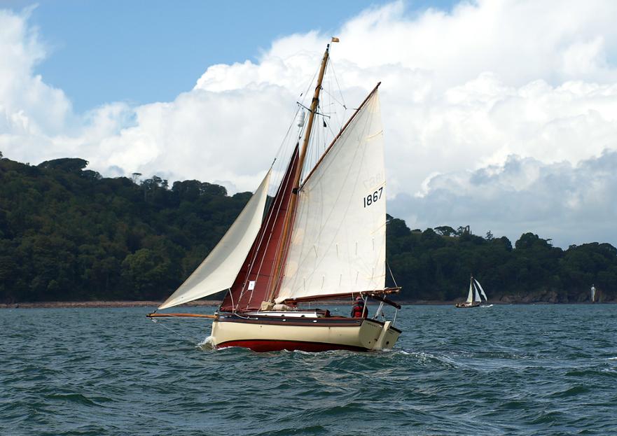 Heard 28 'Corncockle'
SW Gaffers welcome the OGA fleet in Plymouth, July 2017 © Immanuel Craig 2017 