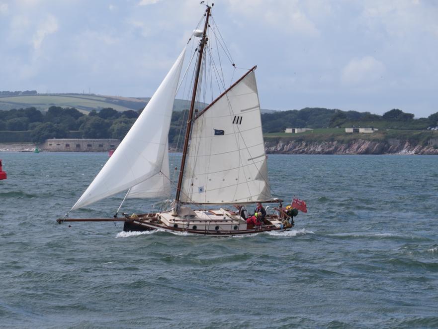 Heard 28 'Susan J'
SW Gaffers welcome the OGA fleet in Plymouth, July 2017 © Steve Lorraine 2017 