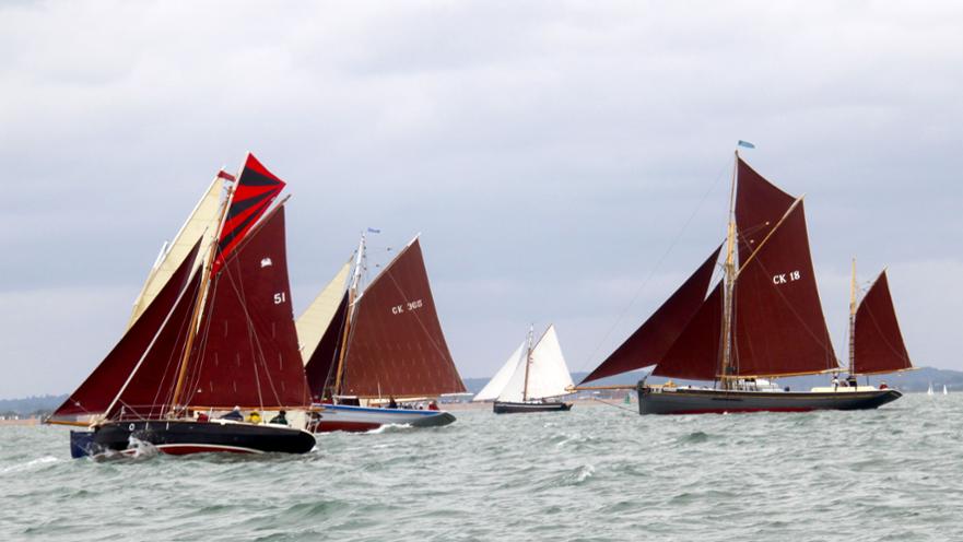 Racing in the Solent
Charlotte Elizabeth, Transcur & Pioneer © G Flashman 2018 