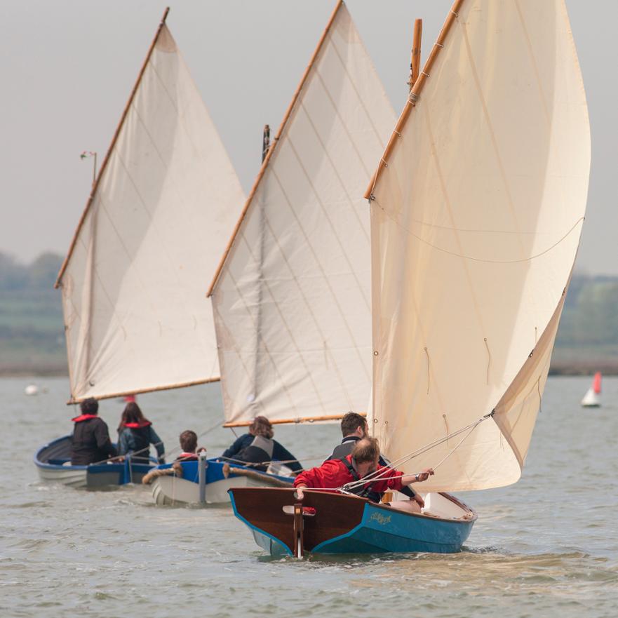 First event of the season. Small boat racing OGA vs. Tollesbury SC © Tony Pickering 2016 