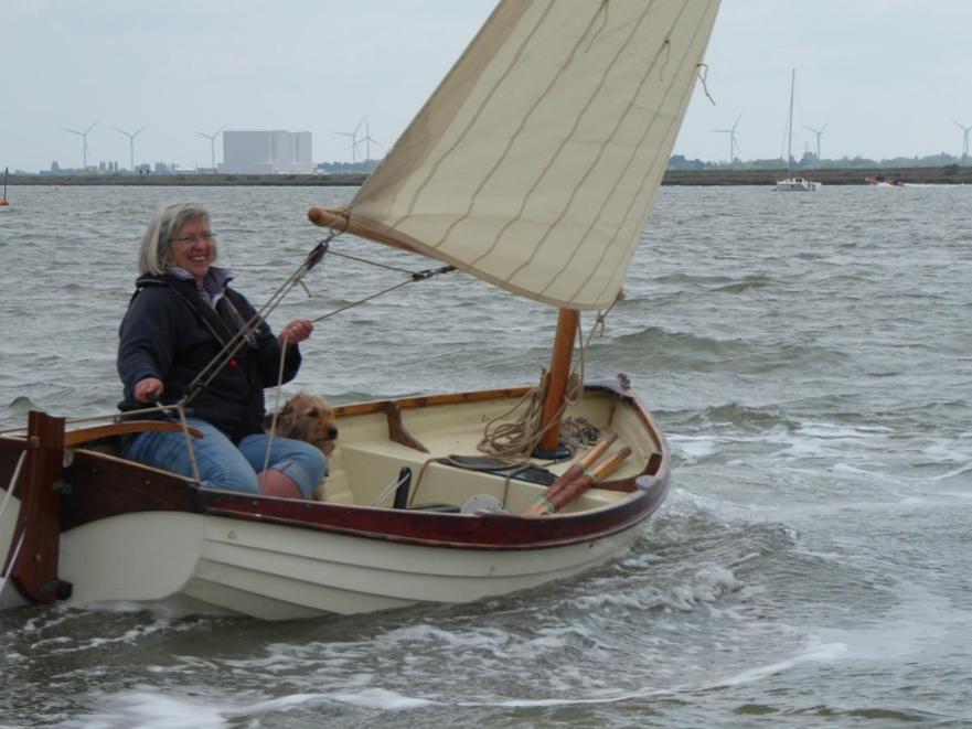 'Frolic' sailing at Tollesbury © Andy Hobden 2017 
