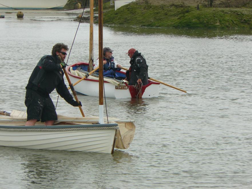 Rowing Out from Tollesbury Hard 2017 © Sue Lewis 2017 