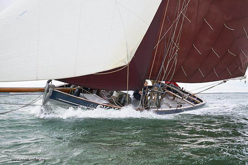 A fine shot of Dorothy at the finish by Sandy Miller ©Sandy Miller 