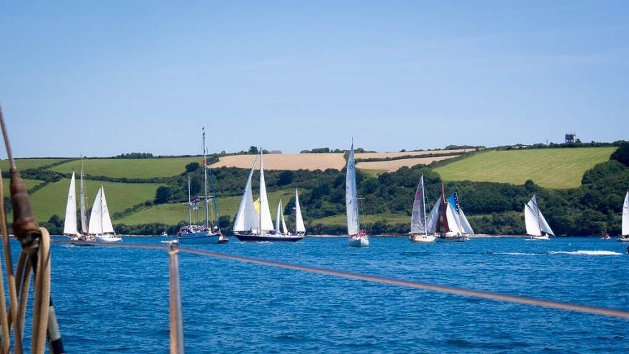 Heading for the start ©R Jacobs 