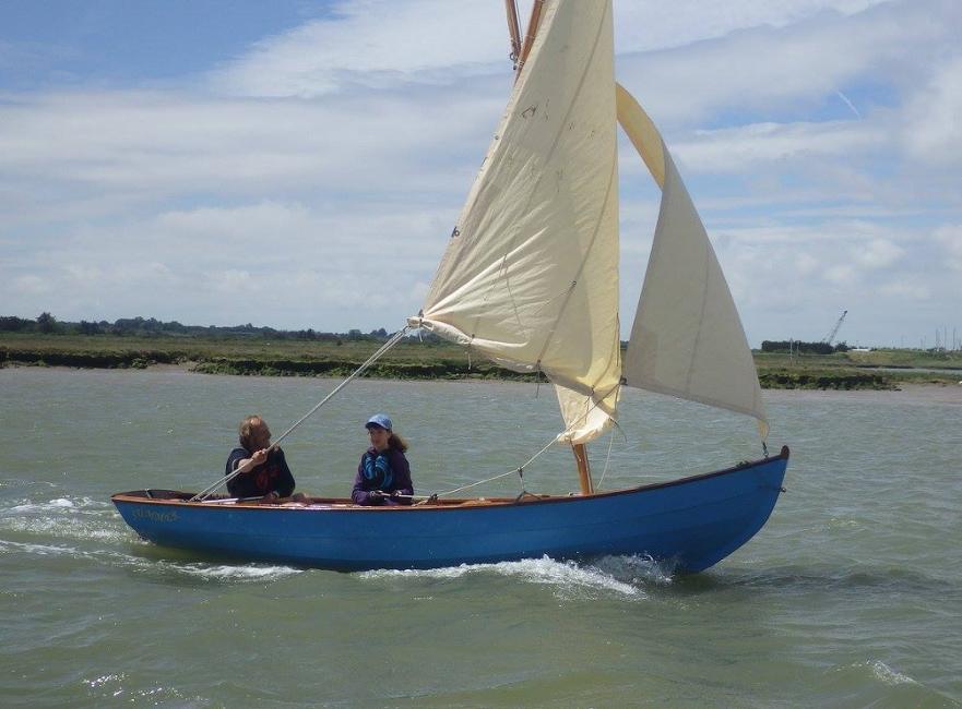 Summer reefed at Swallows and Amazons 2017 ©Pete Sweeney 