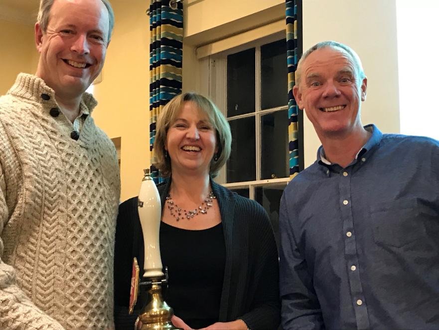 Richard & Louise Jacobs were awarded the Tanglefoot Trophy ©A. Hind 