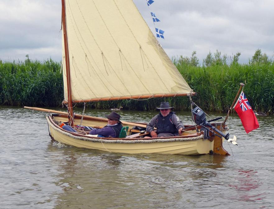 Pete 'the knife' in his smack boat ©Marion Mosley 2015 