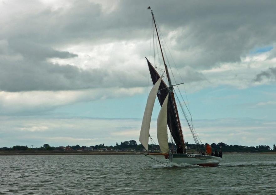 'Charlotte Ellen' taking part in the East Coast Race, 2014 ©Colm Ó Laoi 2014 