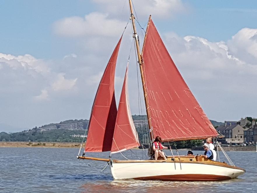 Royal Mersey Rivers Class - Severn sailing at Arnside ©Arnside Sailing Club