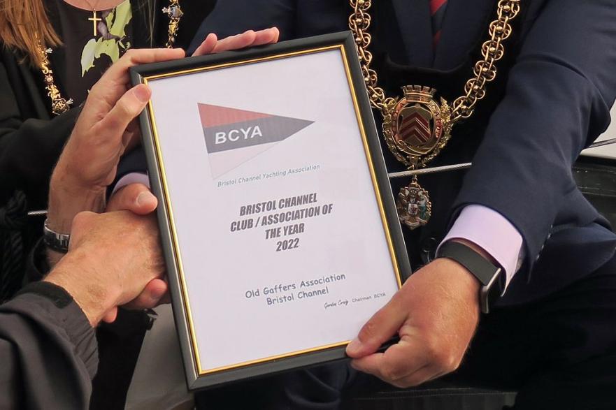 Many hands made it work - BCOGA's Award ©Viv Head
