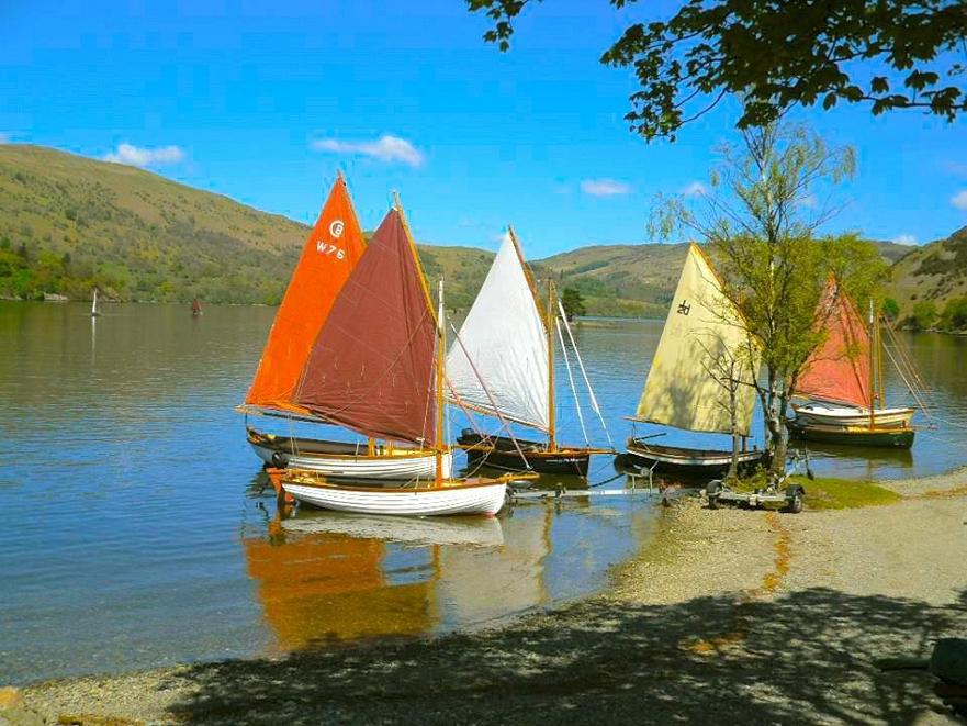 group of boats glen ridding