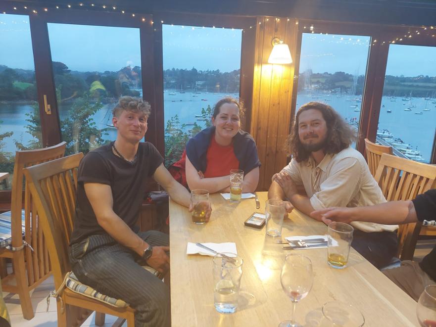 Felix, Georgina, Fraser - Helford Rally ©Georgina Tall