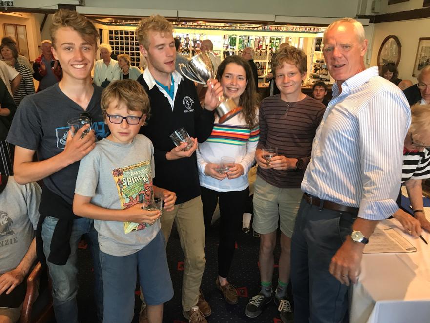 Young Crew of 'Amelie Rose' ©A Hind