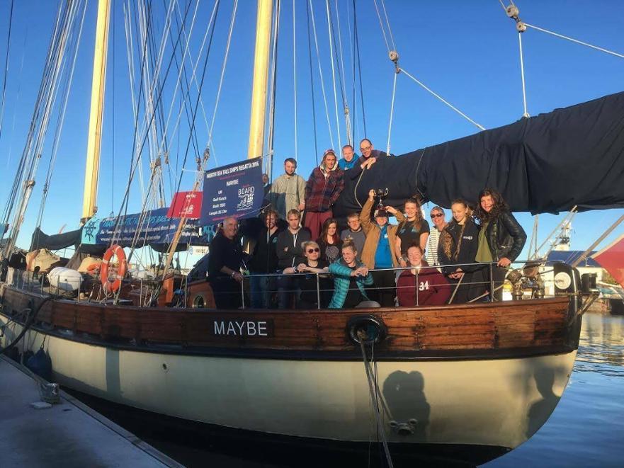 Tallship 'Maybe' sets sail for Gothenburg ©NE OGA